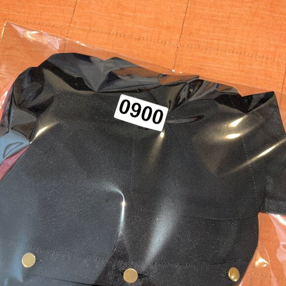 Naked Zebra Black  Button-Front Romper Long Sleeves  s Small Womes - Picture 10 of 10